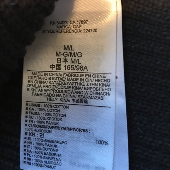 GAP black oversized sweater - Picture 2 of 6